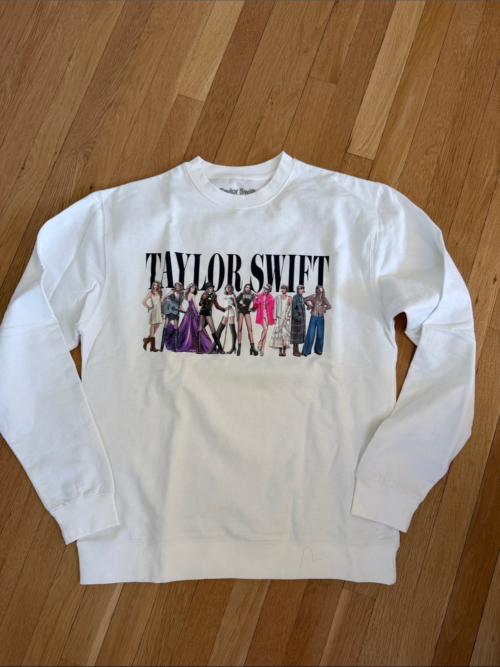 Taylor Swift Midnights Era White Crewneck